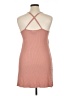 Volcom Solid Pink Casual Dress Size 14 - photo 2