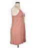 Volcom Solid Pink Casual Dress Size 14 - photo 4