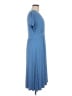 L.L.Bean Blue Casual Dress Size M - photo 4