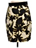 Ann Taylor Floral Black Yellow Silk Skirt Size S (estimated) - photo 1