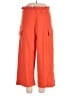 ASOS 100% Cotton Orange Cargo Pants Size 10 - photo 1