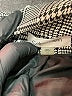 Calvin Klein Houndstooth Gray Blazer Size 14 - photo 6