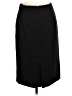 J.Crew 100% Wool Solid Black Wool Skirt Size 6 (petite) - photo 2