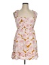 DR2 100% Rayon Hearts Pink Cocktail Dress Size XL - photo 1