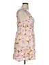 DR2 100% Rayon Hearts Pink Cocktail Dress Size XL - photo 4