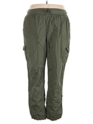 Woman Within Cargo Pants (view 1)