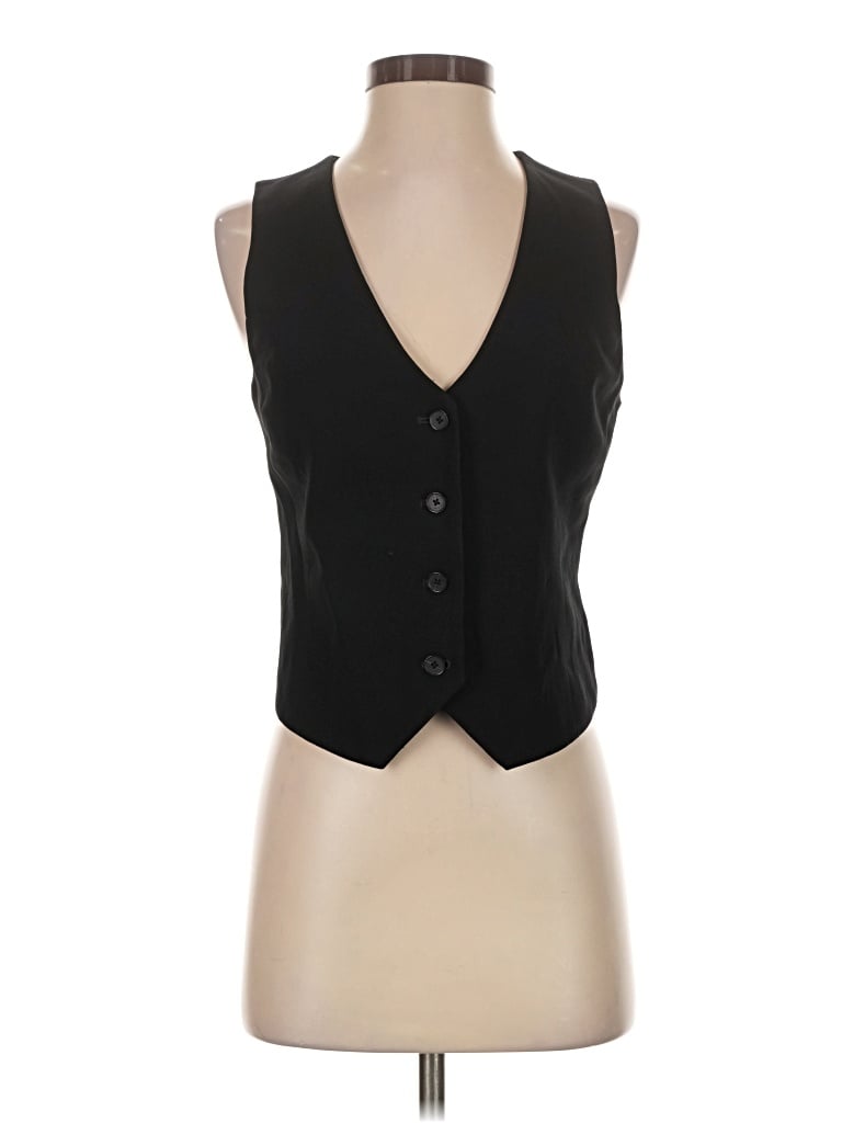 Pre-owned Babaton Sleeveless Blouse In Black