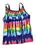 Unbranded Tie-dye Blue Swimsuit Top Size 4X - photo 1