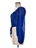 Shein Blue 3/4 Sleeve Blouse Size 6 - photo 5