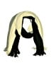 DONNI 100% Acrylic Ivory Scarf One size - photo 1