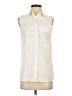 Athleta Ivory Sleeveless Button-Down Shirt Size XS - photo 1