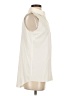 Athleta Ivory Sleeveless Button-Down Shirt Size XS - photo 4