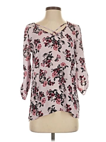 Hippie Rose 3/4 Sleeve Blouse (view 1)