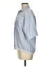 Members Only Blue 3/4 Sleeve Button-Down Shirt Size M - photo 5