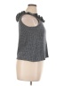 Ella Moss Gray Sleeveless Top Size XL - photo 4