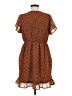 Only 100% Polyester Animal Print Brown Orange Casual Dress Size EU 40 / US 10 - photo 2