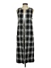 BCBGeneration 100% Polyester Houndstooth Gray Casual Dress Size XS - photo 1