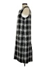 BCBGeneration 100% Polyester Houndstooth Gray Casual Dress Size XS - photo 5