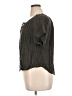 Wrap Brown Short Sleeve Top Size 16 - photo 5