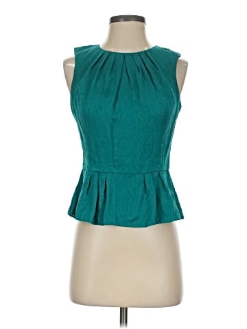 Trina Turk Sleeveless Silk Top (view 1)