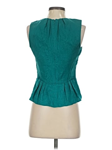 Trina Turk Sleeveless Silk Top (view 2)