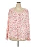 Torrid Pink 3/4 Sleeve Blouse Size 2X Plus (2) - photo 1