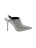 Jimmy Choo Houndstooth Gray Silver Heels Size EU 36 1/2 - photo 1