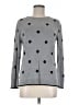 Market and Spruce Polka Dots Gray Pullover Sweater Size M - photo 1