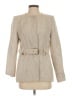 Zara 100% Polyester Tweed Ivory Coat Size S - photo 1