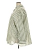 Torrid Stripes Green 3/4 Sleeve Button-Down Shirt Size 2X Plus (2) - photo 5