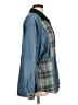 Bill Blass 100% Cotton Blue Denim Jacket Size L - photo 4
