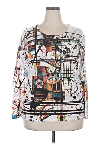DressBarn Long Sleeve Blouse (view 1)