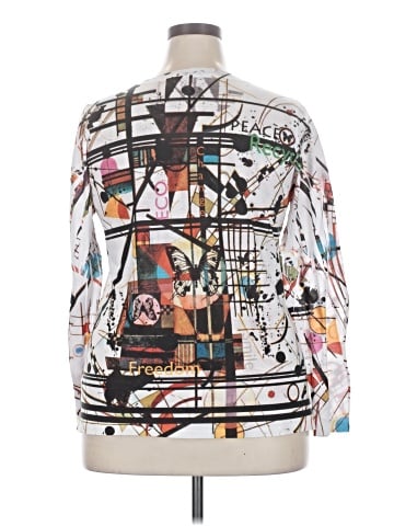 DressBarn Long Sleeve Blouse (view 2)