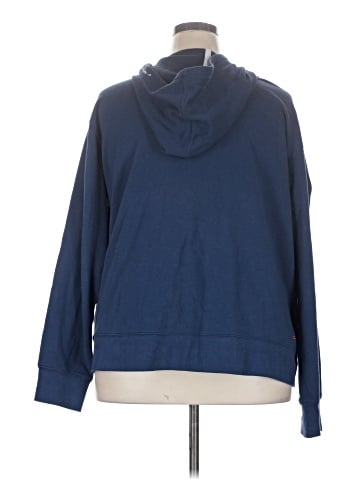 Peace Love World Zip Up Hoodie (view 2)