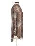 Wilfred Animal Print Brown Cocktail Dress Size XXS - photo 4