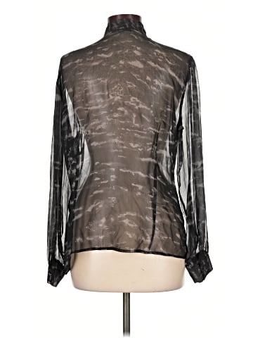 Antonio Melani Long Sleeve Silk Top (view 2)