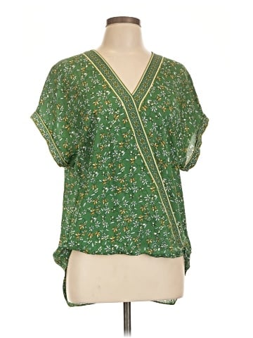 Max Studio Short Sleeve Blouse (view 1)
