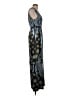 One World Paisley Blue Casual Dress Size S - photo 4