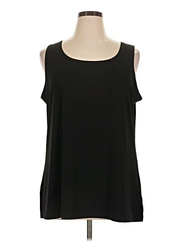Susan Graver Sleeveless T-Shirt (view 1)