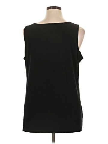 Susan Graver Sleeveless T-Shirt (view 2)