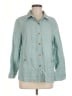 Sigrid Olsen 100% Linen Teal Jacket Size M - photo 1