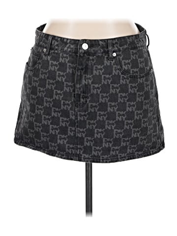 DKNY Denim Skirt (view 1)