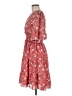 Max Studio 100% Polyester Floral Red Casual Dress Size M - photo 5