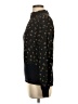 French Connection 100% Polyester Polka Dots Black Turtleneck Sweater Size S - photo 5