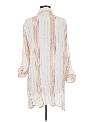 Elan 3/4 Sleeve Button-Down Shirt (view 2)