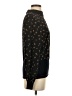 French Connection 100% Polyester Polka Dots Black Turtleneck Sweater Size S - photo 4