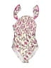 Btween Floral Ivory One Piece Swimsuit Size 5 - photo 1