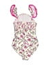 Btween Floral Ivory One Piece Swimsuit Size 5 - photo 2