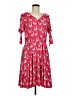 Lindy Bop Hearts Red Casual Dress Size 8 - photo 1
