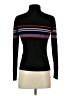 Real Clothes Stripes Black Turtleneck Sweater Size S - photo 2